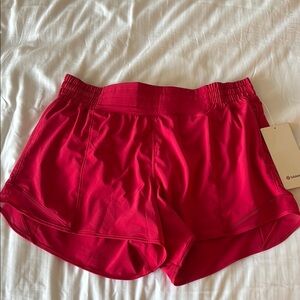 NWT Hotty hot high rise 4in inseam SZ 12